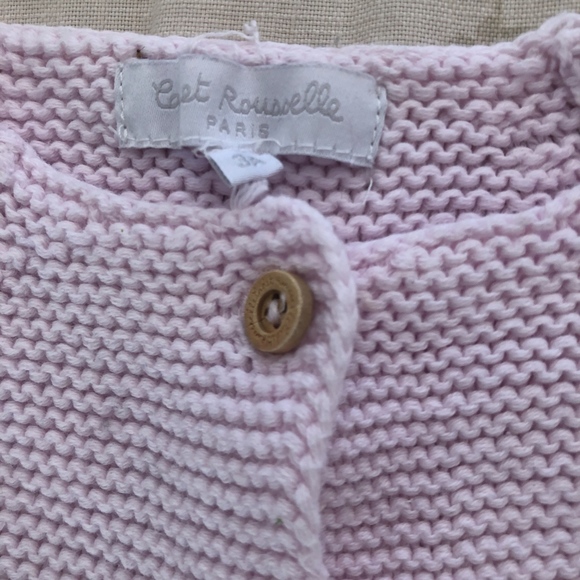 French cardigan with wooden buttons! - Picture 3 of 7